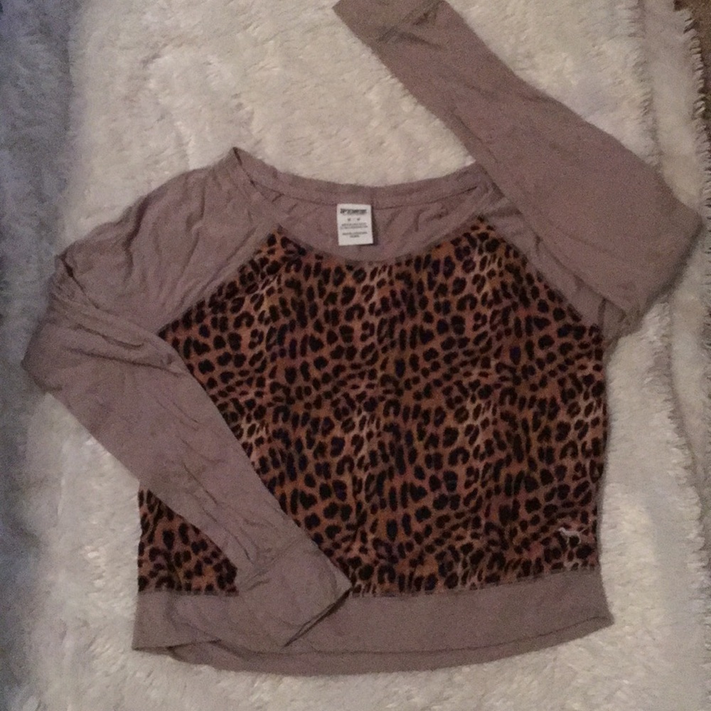 Victoria secret PINK leopard tee